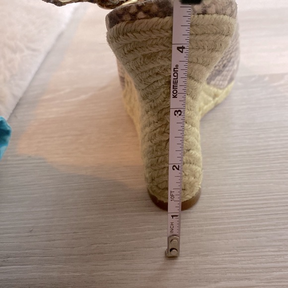 Sam Edelman Python Print Wedges - Picture 8 of 8